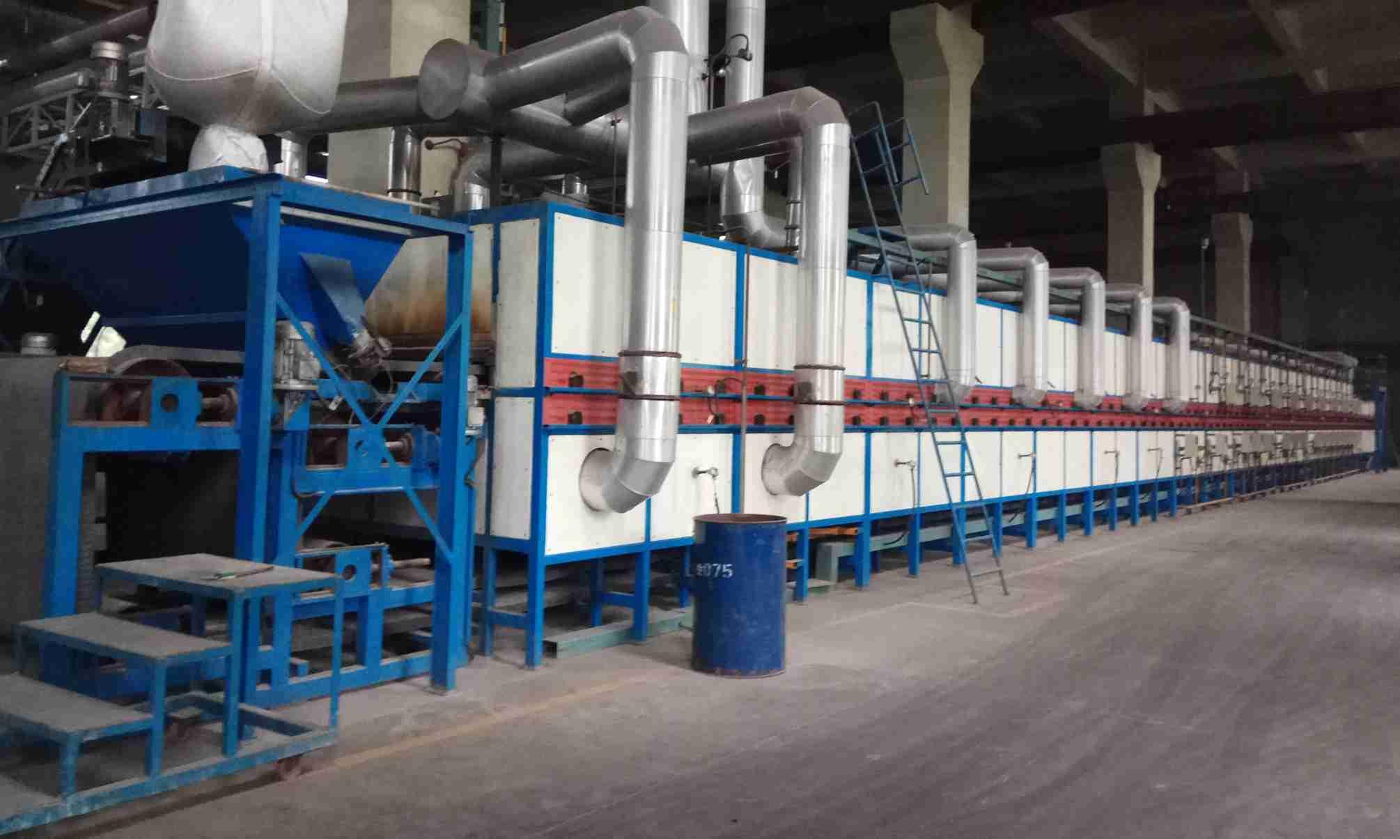 催化劑再生雙層網(wǎng)帶窯